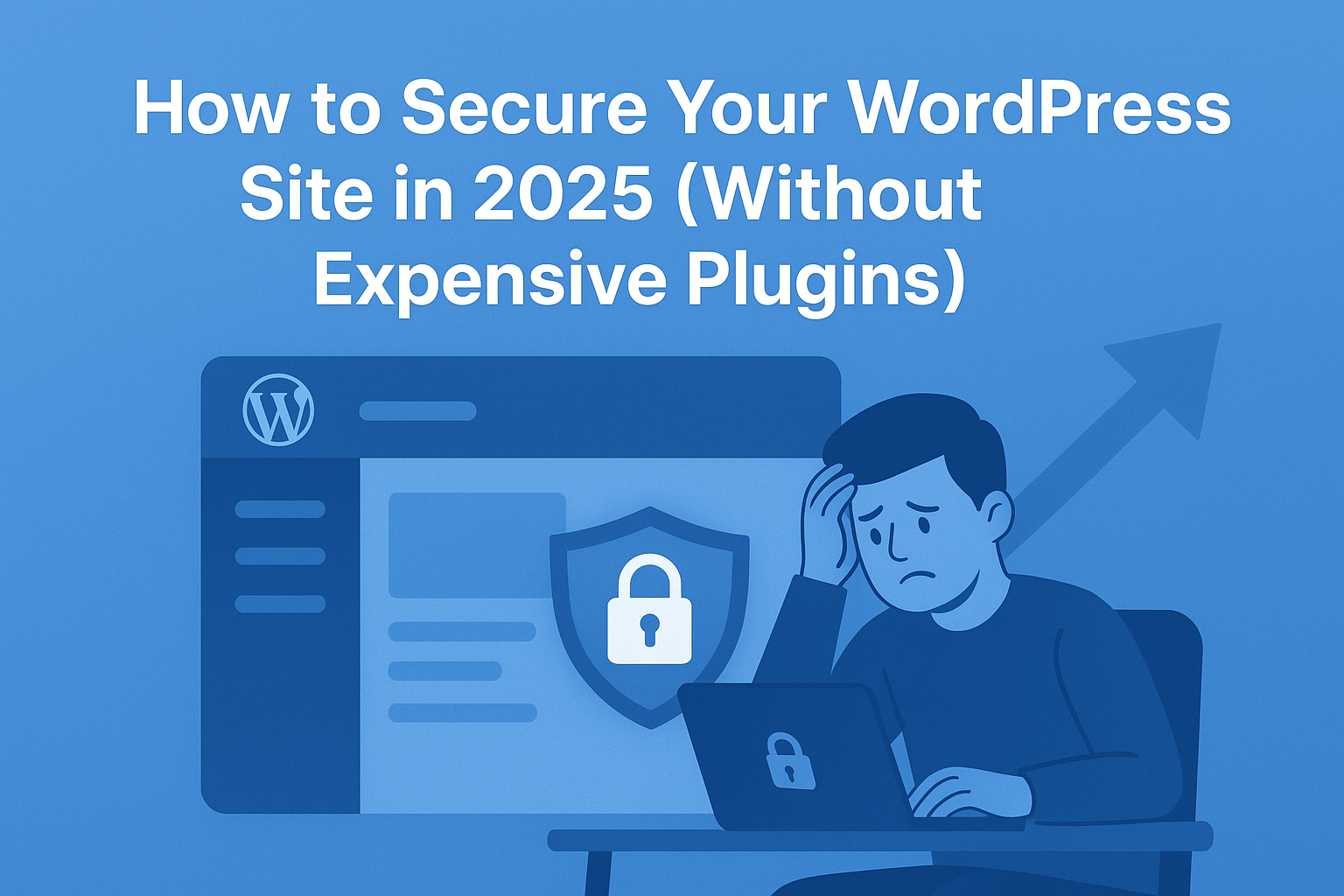 You are currently viewing How to Secure Your WordPress Site in 2025 (Without Expensive Plugins)