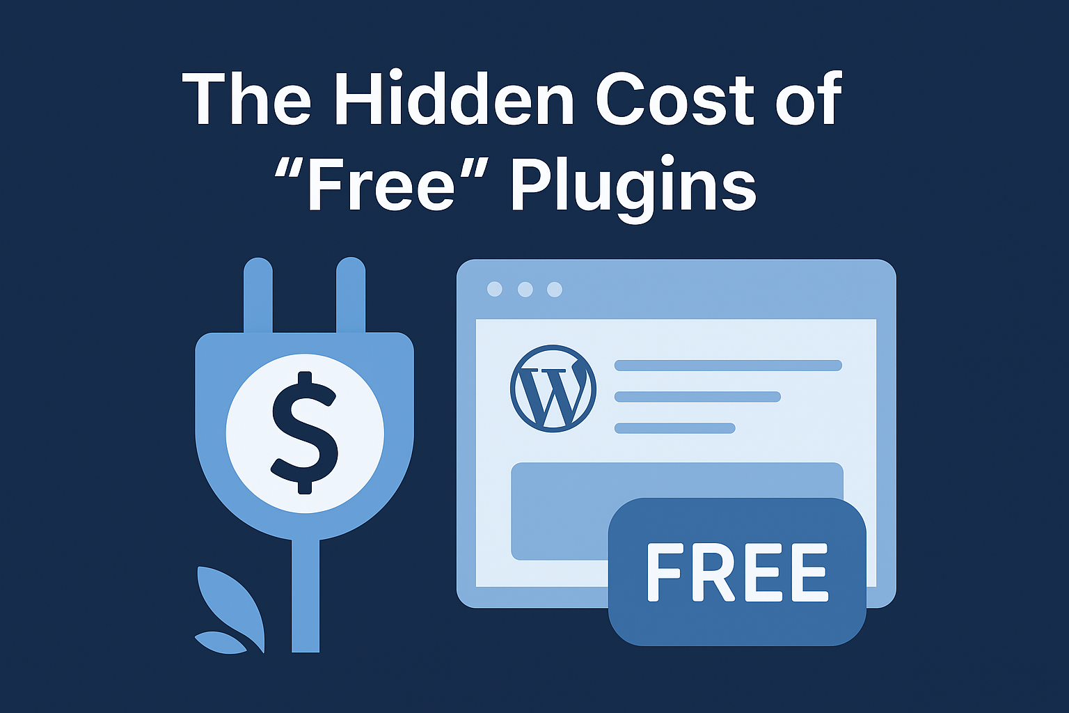You are currently viewing The Hidden Cost of “Free” Plugins: What Most Developers Don’t Tell You