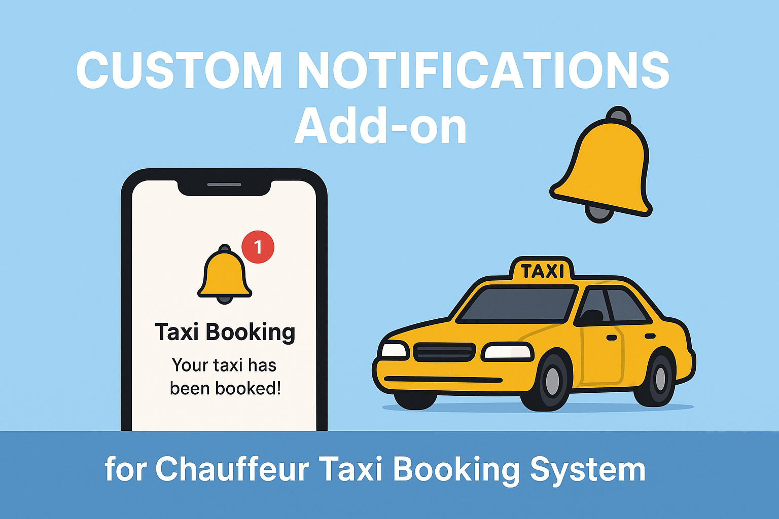 You are currently viewing Custom Notifications Add-on for Chauffeur Taxi Booking System