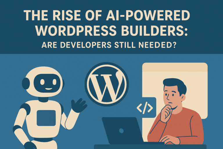 Read more about the article The Rise of AI-Powered WordPress Builders: Are Developers Still Needed?
