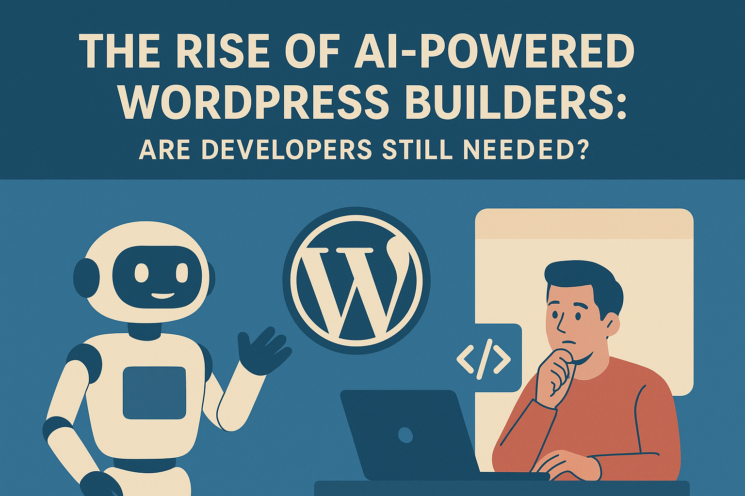 You are currently viewing The Rise of AI-Powered WordPress Builders: Are Developers Still Needed?