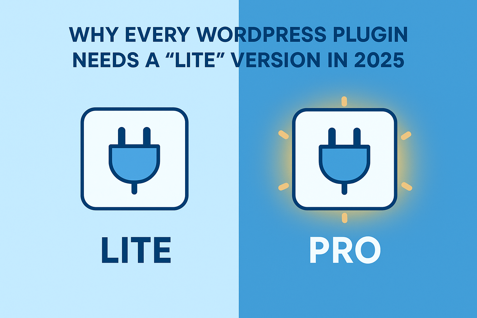 You are currently viewing Why Every WordPress Plugin Needs a ‘Lite’ Version in 2025