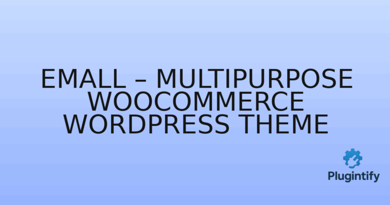 Read more about the article Emall – Multipurpose WooCommerce WordPress Theme