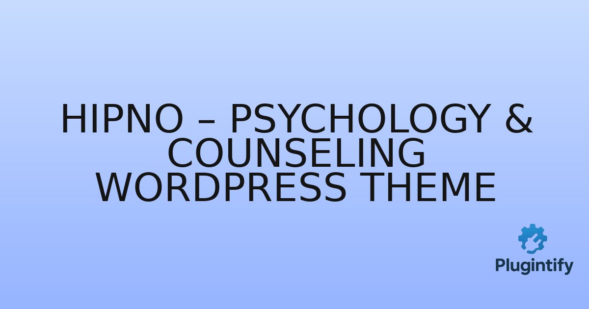 You are currently viewing Hipno – Psychology & Counseling WordPress Theme