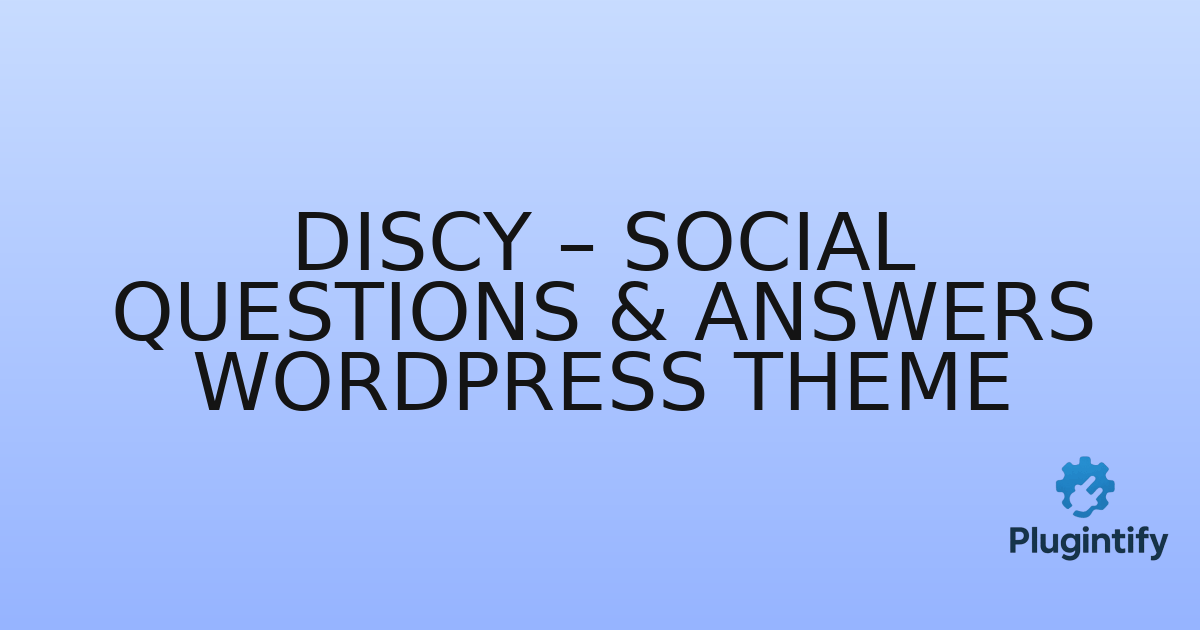 You are currently viewing Discy – Social Questions & Answers WordPress Theme