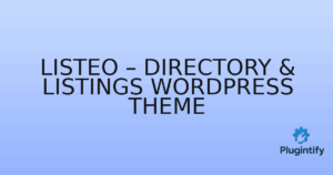 Read more about the article Listeo – Directory & Listings WordPress Theme