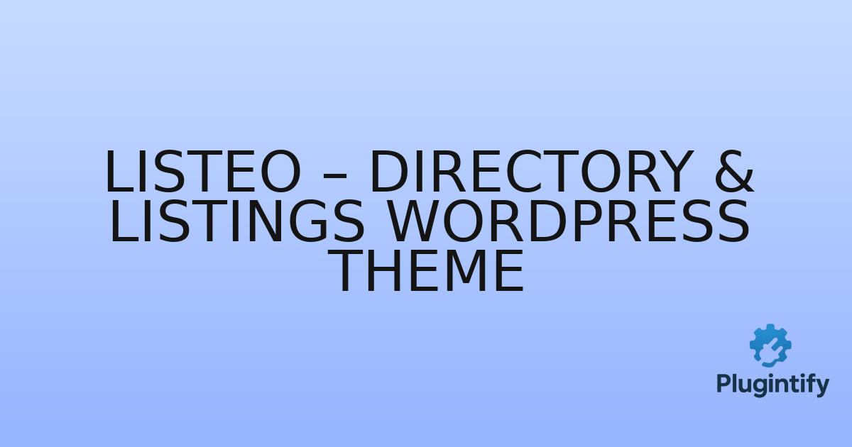 You are currently viewing Listeo – Directory & Listings WordPress Theme