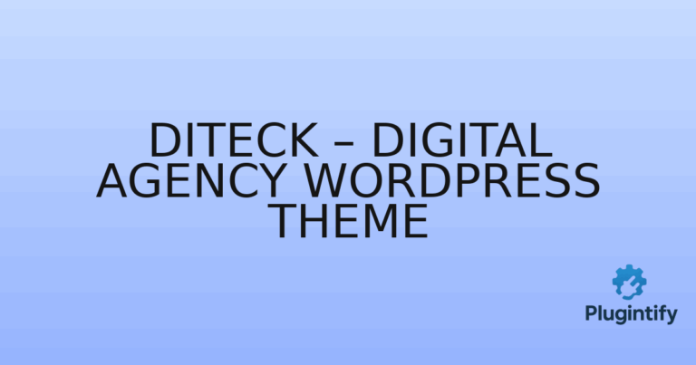 Read more about the article Diteck – Digital Agency WordPress Theme