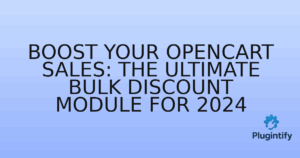 Read more about the article Boost Your OpenCart Sales: The Ultimate Bulk Discount Module for 2024