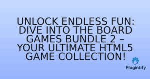 Read more about the article Unlock Endless Fun: Dive into the Board Games Bundle 2 – Your Ultimate HTML5 Game Collection!
