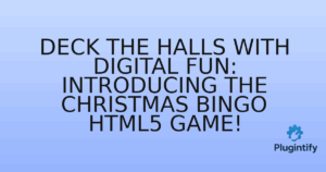 Read more about the article Deck the Halls with Digital Fun: Introducing the Christmas Bingo HTML5 Game!