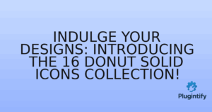 Read more about the article Indulge Your Designs: Introducing the 16 Donut Solid Icons Collection!