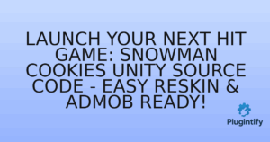 Read more about the article Launch Your Next Hit Game: Snowman Cookies Unity Source Code – Easy Reskin & AdMob Ready!