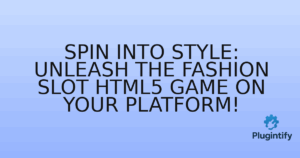 Read more about the article Spin into Style: Unleash the Fashion Slot HTML5 Game on Your Platform!