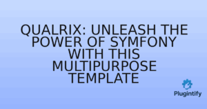 Read more about the article Qualrix: Unleash the Power of Symfony with This Multipurpose Template
