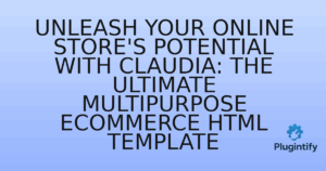 Read more about the article Unleash Your Online Store’s Potential with Claudia: The Ultimate Multipurpose eCommerce HTML Template