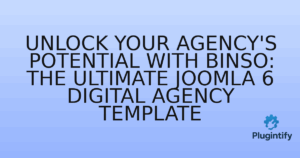 Read more about the article Unlock Your Agency’s Potential with Binso: The Ultimate Joomla 6 Digital Agency Template