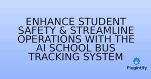 Read more about the article Enhance Student Safety & Streamline Operations with the AI School Bus Tracking System