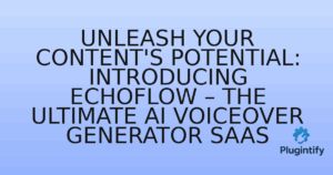 Read more about the article Unleash Your Content’s Potential: Introducing EchoFlow – The Ultimate AI Voiceover Generator SaaS