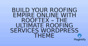 Read more about the article Build Your Roofing Empire Online with Rooftex – The Ultimate Roofing Services WordPress Theme