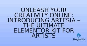Read more about the article Unleash Your Creativity Online: Introducing Artesia – The Ultimate Elementor Kit for Artists