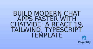 Read more about the article Build Modern Chat Apps Faster with ChatVibe: A React 19, Tailwind, TypeScript Template