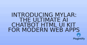 Read more about the article Introducing Mylar: The Ultimate AI Chatbot HTML UI Kit for Modern Web Apps