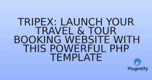 Read more about the article Tripex: Launch Your Travel & Tour Booking Website with This Powerful PHP Template