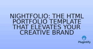 Read more about the article Nightfolio: The HTML Portfolio Template That Elevates Your Creative Brand