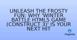 Read more about the article Unleash the Frosty Fun: Why ‘Winter Battle HTML5 Game (Construct 3)’ is Your Next Hit