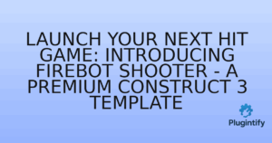 Read more about the article Launch Your Next Hit Game: Introducing FireBot Shooter – A Premium Construct 3 Template