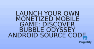 Read more about the article Launch Your Own Monetized Mobile Game: Discover Bubble Odyssey Android Source Code