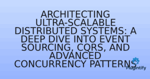 Read more about the article Architecting Ultra-Scalable Distributed Systems: A Deep Dive into Event Sourcing, CQRS, and Advanced Concurrency Patterns