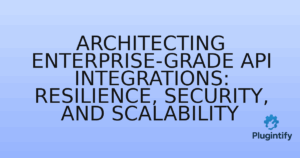 Read more about the article Architecting Enterprise-Grade API Integrations: Resilience, Security, and Scalability