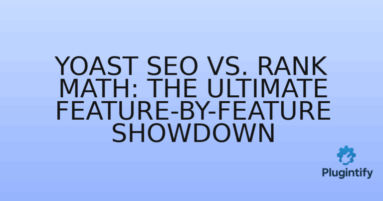 Read more about the article Yoast SEO vs. Rank Math: The Ultimate Feature-by-Feature Showdown