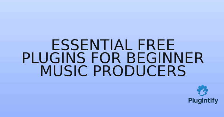 Read more about the article Essential Free Plugins for Beginner Music Producers