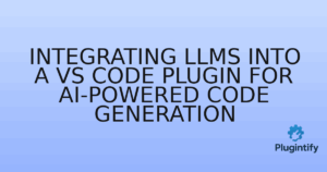 Read more about the article Integrating LLMs into a VS Code Plugin for AI-Powered Code Generation