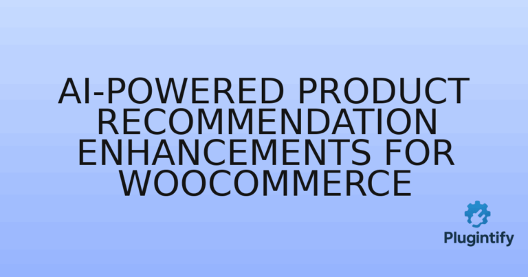 Read more about the article AI-Powered Product Recommendation Enhancements for WooCommerce