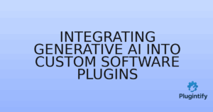 Read more about the article Integrating Generative AI into Custom Software Plugins