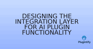 Read more about the article Designing the Integration Layer for AI Plugin Functionality