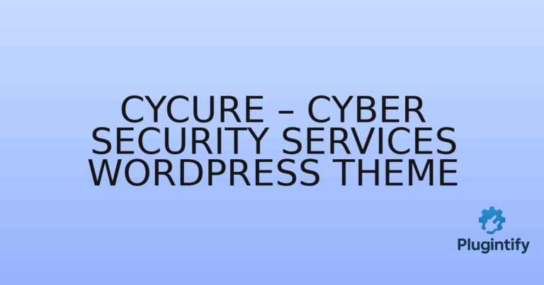 Read more about the article Cycure – Cyber Security Services WordPress Theme