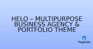 Read more about the article Helo – Multipurpose Business Agency & Portfolio Theme