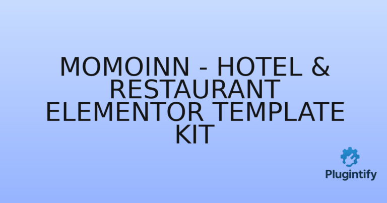 Read more about the article MomoInn – Hotel & Restaurant Elementor Template Kit