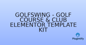 Read more about the article GolfSwing – Golf Course & Club Elementor Template Kit