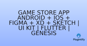 Read more about the article Game Store App ANDROID + IOS + FIGMA + XD + Sketch | UI Kit | Flutter | Genesis
