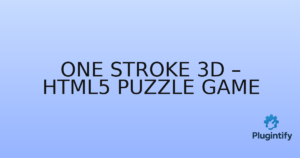 Read more about the article One Stroke 3D – HTML5 Puzzle Game