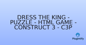 Read more about the article Dress the King – Puzzle – HTML Game – Construct 3 – C3P