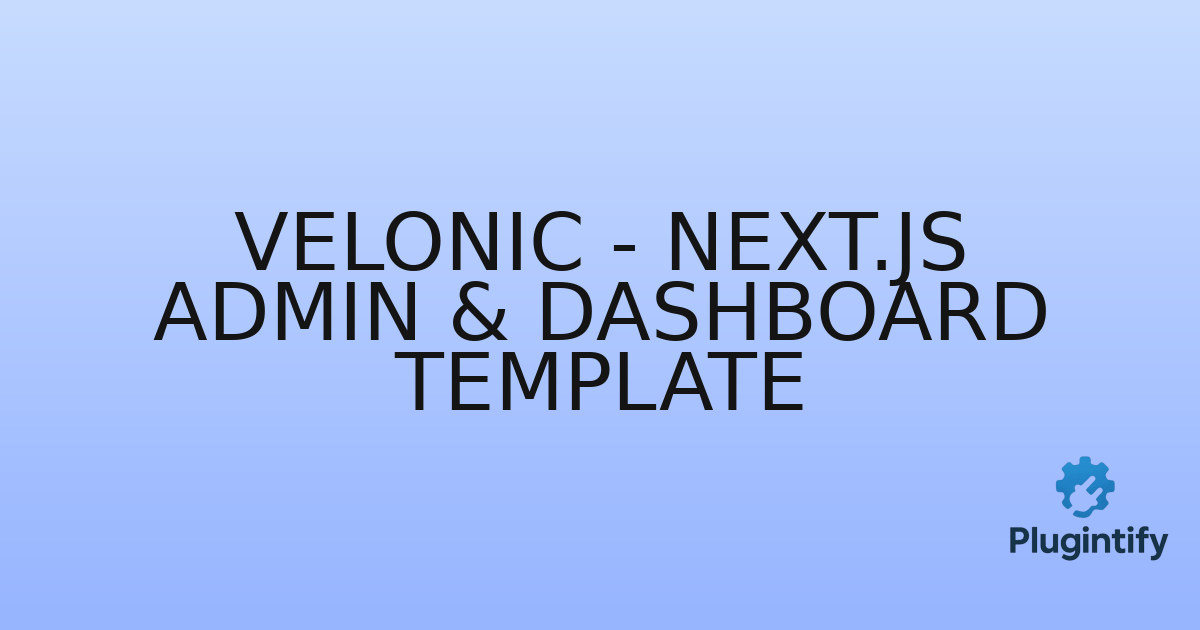 You are currently viewing Velonic – Next.js Admin & Dashboard Template