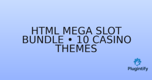 Read more about the article HTML Mega Slot Bundle • 10 Casino Themes