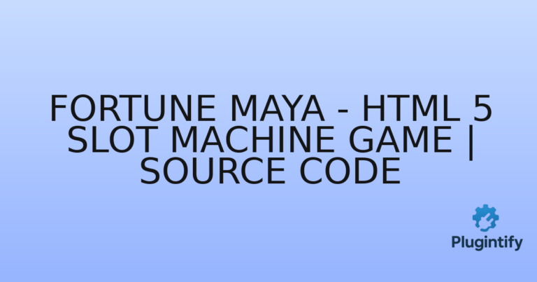 Read more about the article Fortune Maya – HTML 5 Slot Machine Game | Source Code